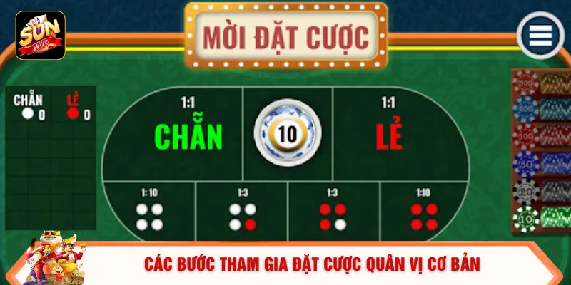 Xóc Đĩa - Quy Luật Dự Đoán Quân Vị Nhận Ngay 500 Triệu 2 Các bước tham gia đặt cược quân vị cơ bản